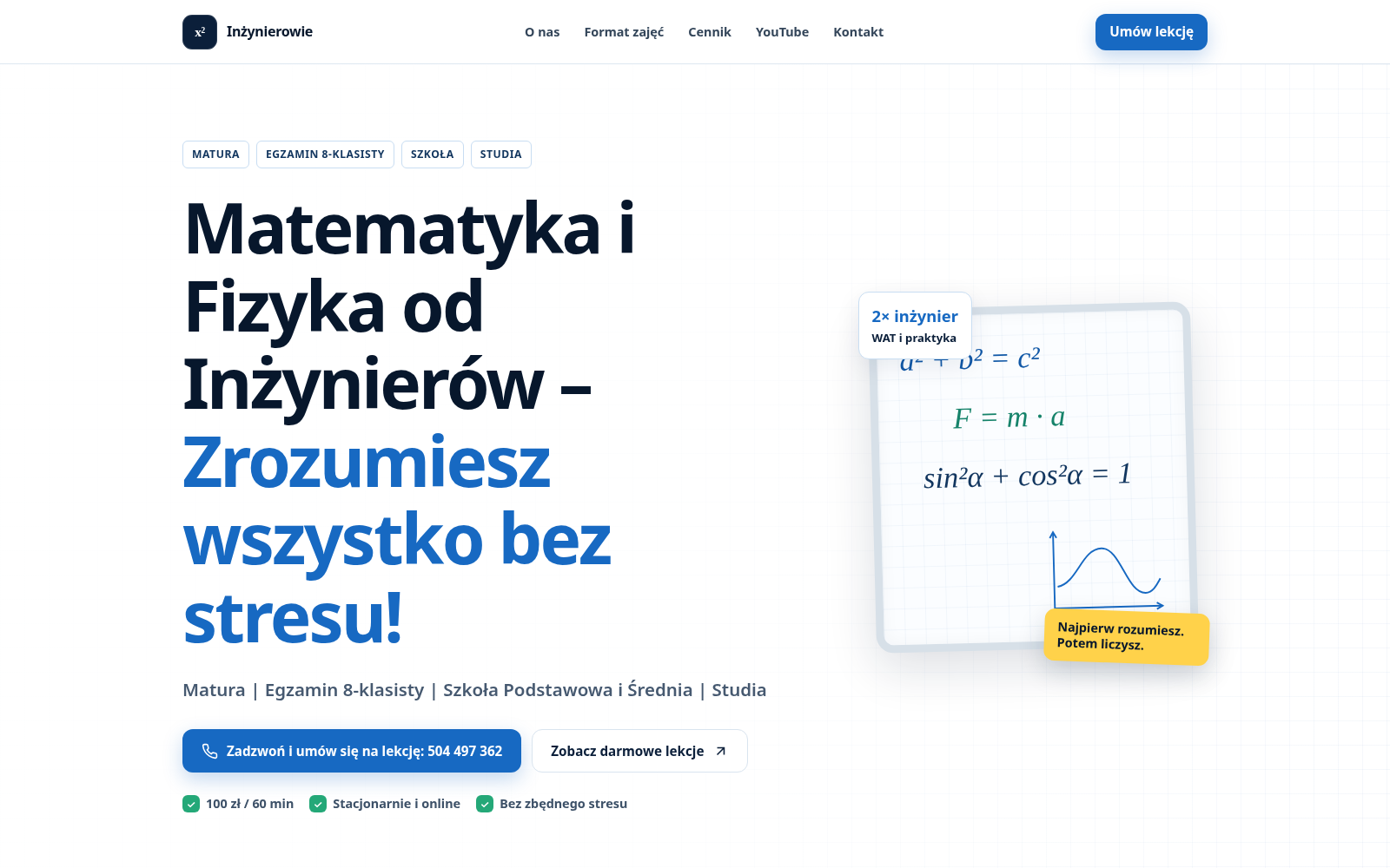 Podgląd strony: Inżynierowie